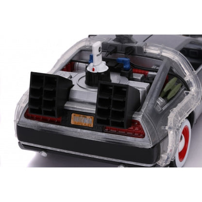 Available to Order – Back to the Future Iii Time Machine Delorean with Working Lights 1:24 Jada Model (JAD32166)