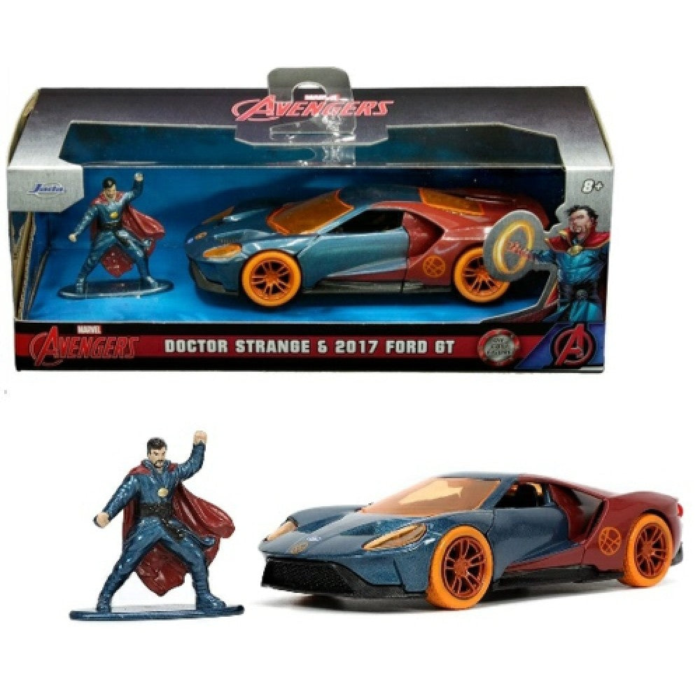 THIS ITEM IS AVAILABLE TO ORDER - 1:32 JADA JAD33360 2017 FORD GT W DOCTOR STRANGE FIGURE