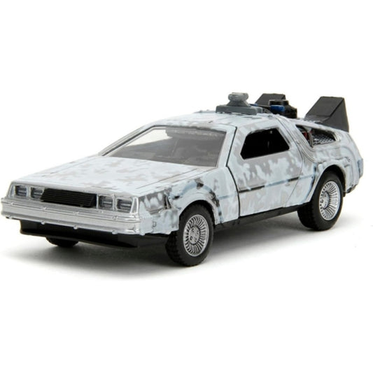 Available To Order – Back to the Future - Time Machine Frosted Version 1:32 Jada Model (JAD34785)