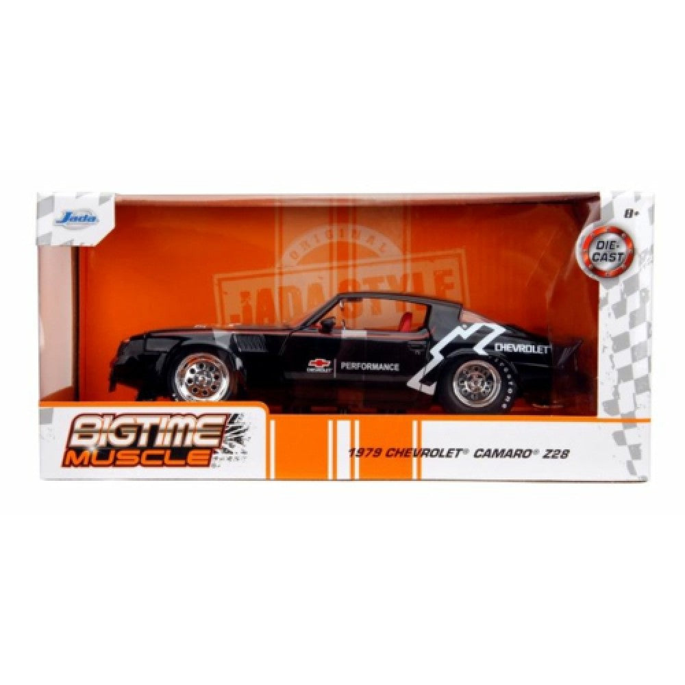 Available to Order – Big Time Muscle Chevy Camaro Z28 1979 1:24 Jada Model (JAD35207)