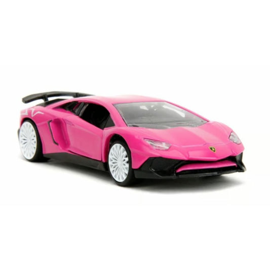 Available to Order – Pink Slips 2017 Lamborghini Aventador Sv - Glossy Pink 1:32 Jada Model (JAD35362)