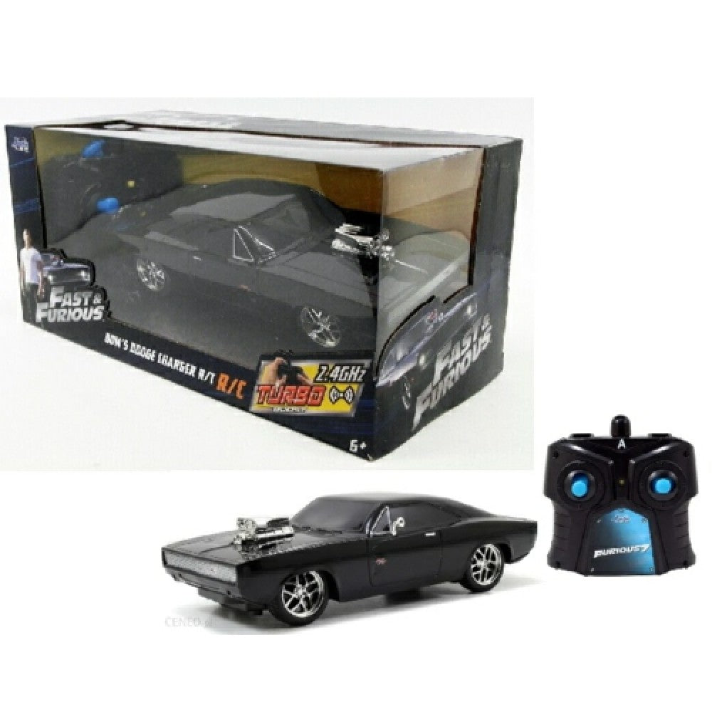 Available to Order – Fast and Furious Doms 1970 Dodge Charger Radio Control 1:24 Jada Model (JAD97044)