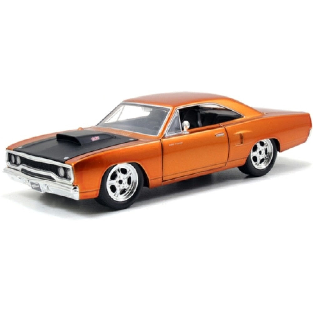 Available to Order – Dom's Plymouth Road Runner 1970 Fast and Furious 7 (furious 7) 1:24 Jada Model (JAD97126)