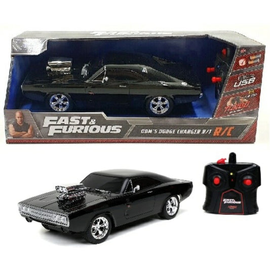 Available To Order – 1970 Doms Dodge Charger Fast and Furious Radio Control 1:16 Jada Model (JAD97584)