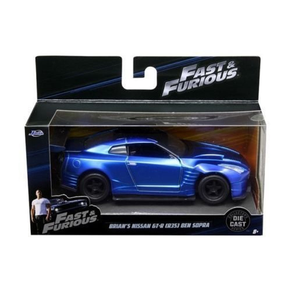 Available to Order – Brians Nissan GT-R (r35) Ben Sopra Fast and Furious 1:32 Jada Model (JAD98270)