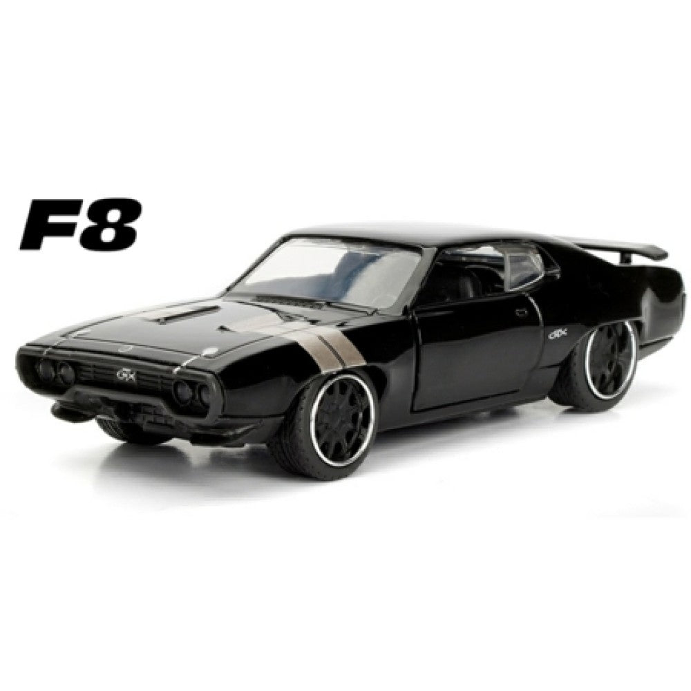 Available to Order – Dom's Plymouth Gtx Fast and Furious 8 1:32 Jada Model (JAD98300)
