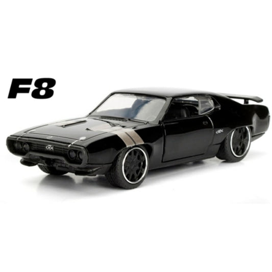 Available To Order – Dom's Plymouth Gtx Fast and Furious 8 1:32 Jada Model (JAD98300)