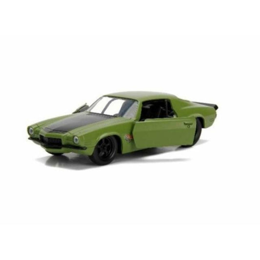 Available to Order – Doms 1973 Chevrolet Camaro RS Z28 F-bomb R33 Fast & Furious 1:32 Jada Model (JAD99521)