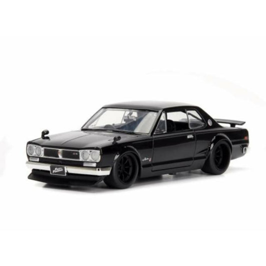 Available to Order – Brians Nissan Skyline 2000 GT-R Black Fast & Furious 1:32 Jada (JAD99602)