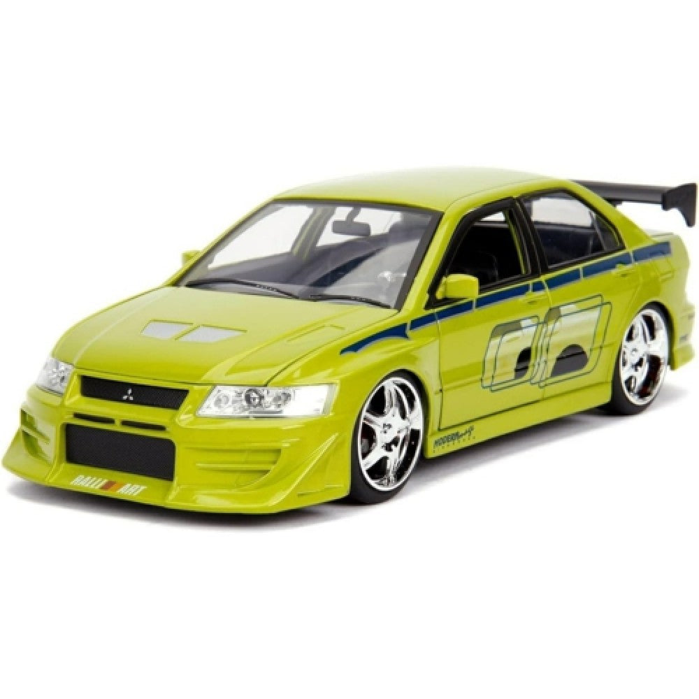 Available to Order – Mitsubishi Lancer Evo Vii Fast and Furious Green 1:24 Jada Model (JAD99788)