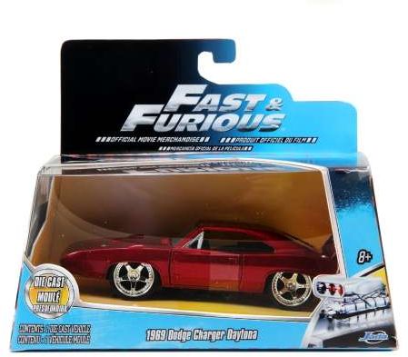 Dodge Charger Daytona 1969, red (F & F) 1:32 Fast and the Furious Series 1:32 Jada Model