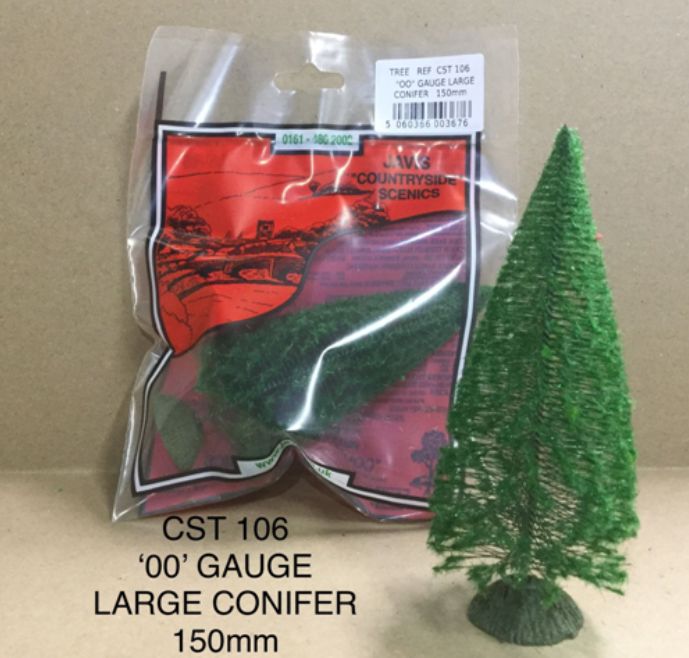 Conifer Trees (x3) 'OO' OO – diecast model