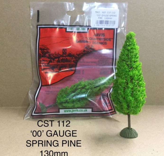 Available To Order – Spring Pine Trees (x3) 'OO' OO (JAV CST112)
