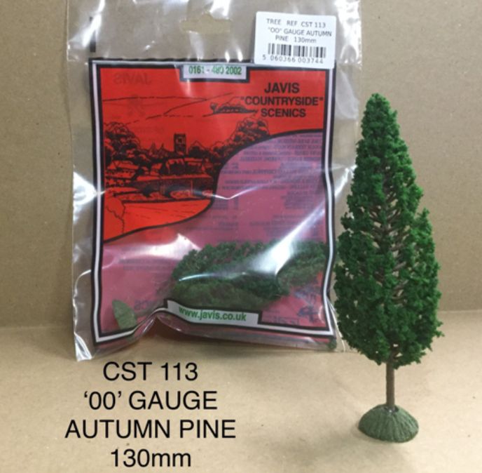 Autumn Pine Trees (x3) 'OO' OO – diecast model