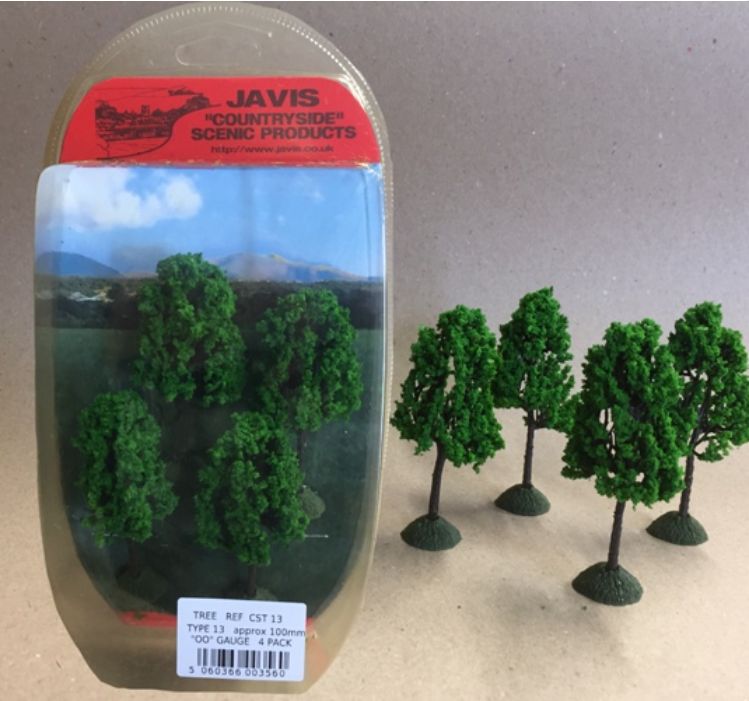 Countryside Trees 'OO' (4x100mm) OO – diecast model