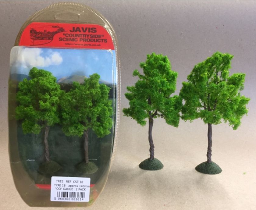 Countryside Trees 'OO' (2x140mm) OO – diecast model