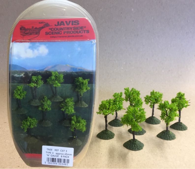 Countryside Trees 'N' (8x45mm) N – diecast model