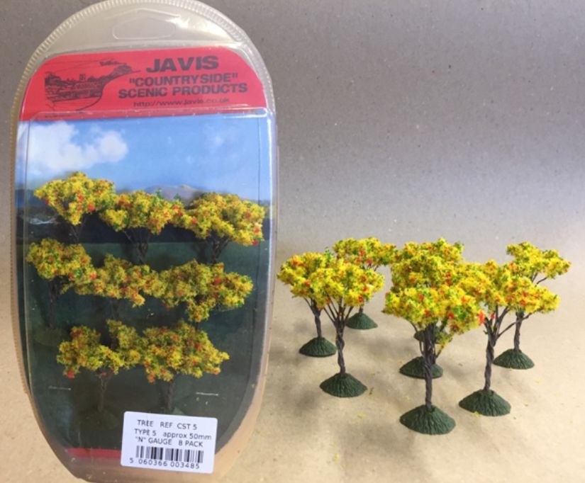 Countryside Trees 'N' (8x50mm) N – diecast model