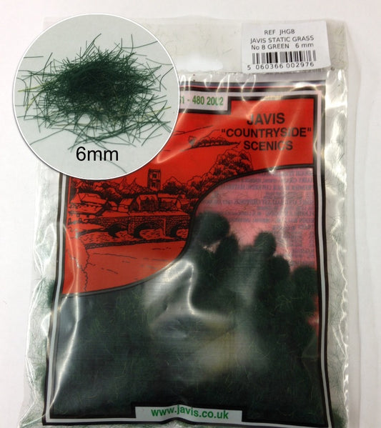 Hairy Grass Green - 6mm (1pc) 6MM – diecast model