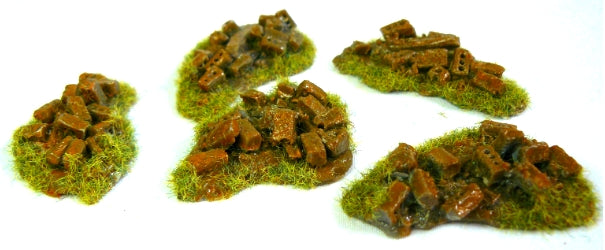 Builders Rubble 2 Pack (x12) 'OO' OO – diecast model