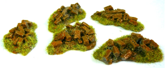 Builders Rubble 2 Pack (x12) 'OO' OO – diecast model