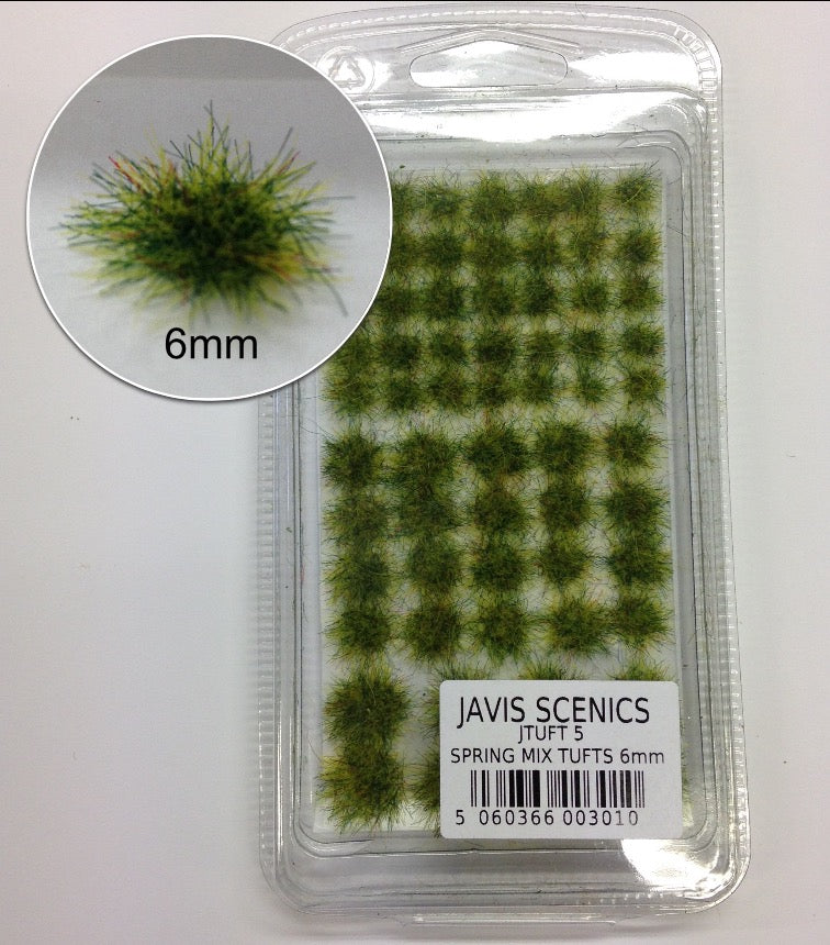 Available To Order – Tuft Sets 6mm - Spring 6MM (JAV JTUFT05)