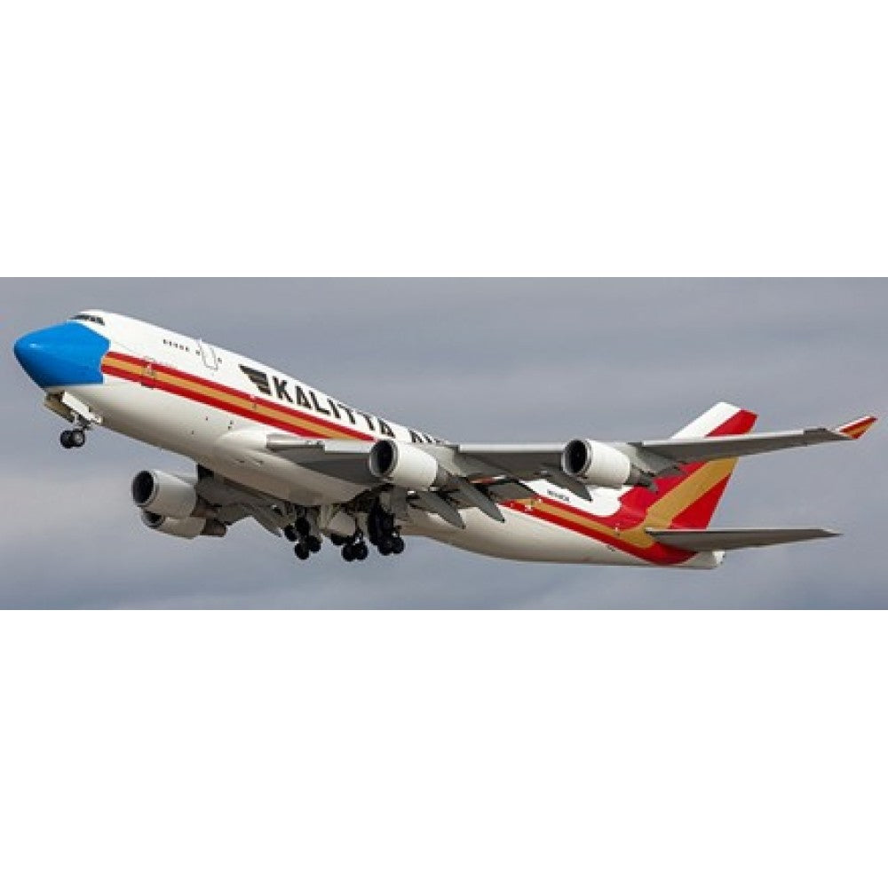 Available to Order – Kalitta Air Boeing 747-400(bcf) Mask Livery Flap Down Reg: N744ck with Stand 1:200 Model (jc20120a) 1:200 JC Wings Model (JC20120A)