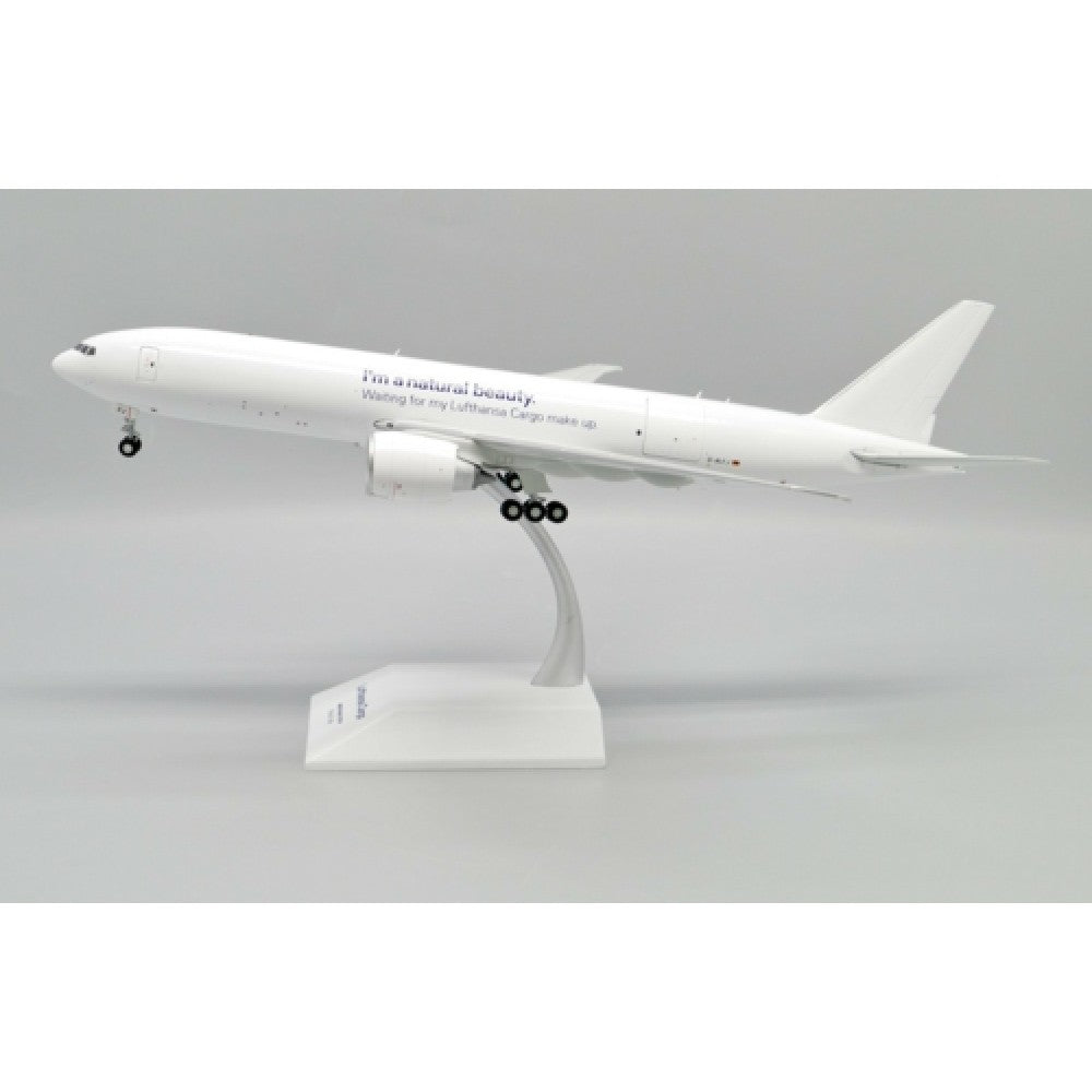 Available to Order – Lufthansa Cargo Boeing 777-200LRF Natural Beauty Reg: D-ALFJ with Stand 1:200 Jc Wings Model (JC20193)