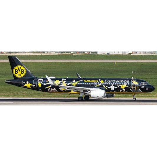 Available To Order – Eurowings Airbus A320 Fanairbus Reg: D-AEWM with Antenna 1:400 Jc Wings Model (JC40092)