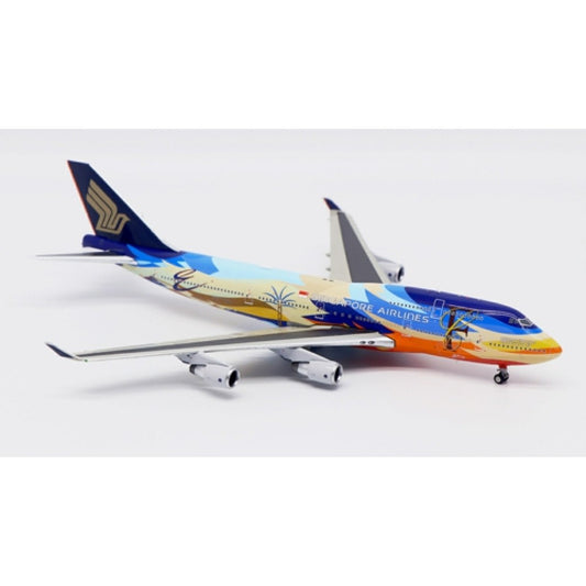 Available to Order – Singapore Airlines Boeing 747-400 Tropical Reg: 9v-spk with Antenna 1:400 Jc Wings Model (JC40213)