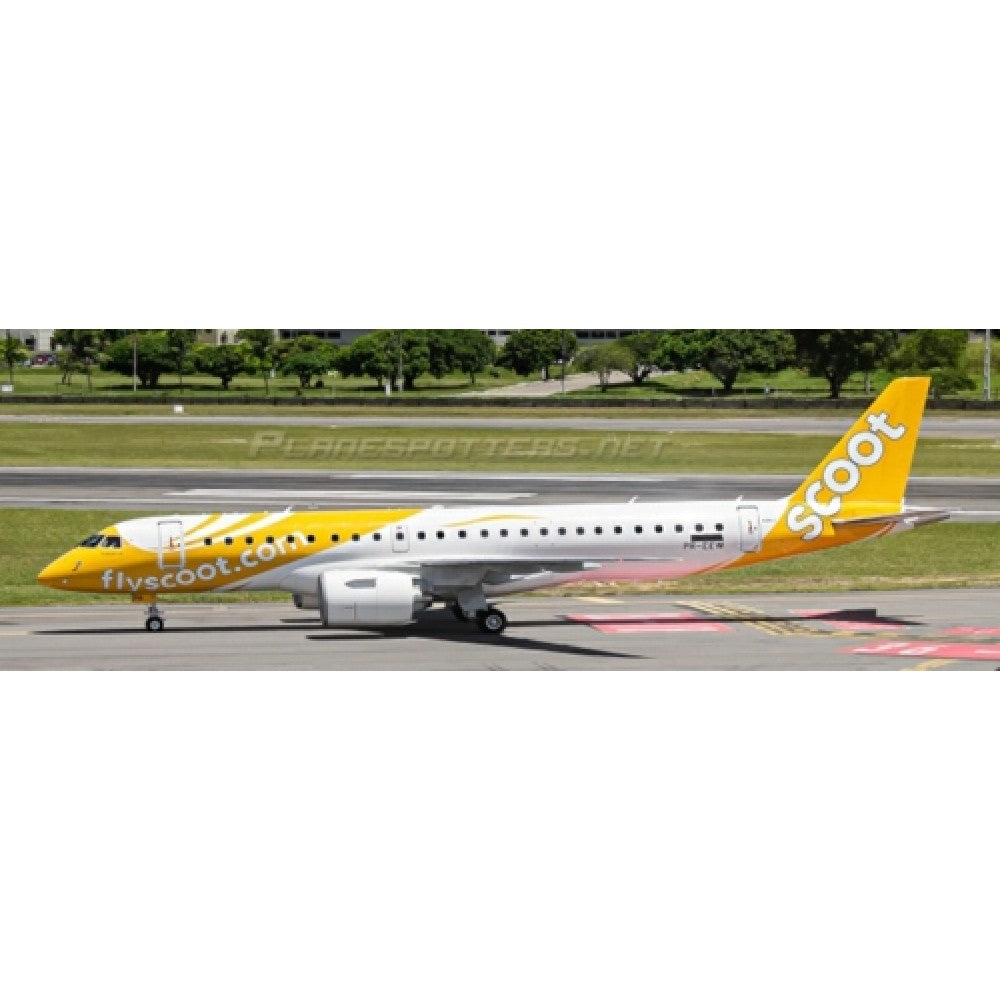Available to Order – Scoot Embraer E190-e2 Reg: 9v-tha with Antenna 1:400 Jc Wings Model (JC40240)