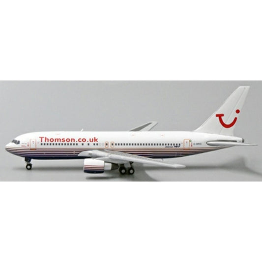 THIS ITEM IS AVAILABLE TO ORDER FROM OUR SUPPLIER - 1:400 JC WINGS JC4276 THOMSON HOLIDAYS (BRITANNIA AIRWAYS) BOEING 767-200ER REG: G-BRIG WITH ANTENNA