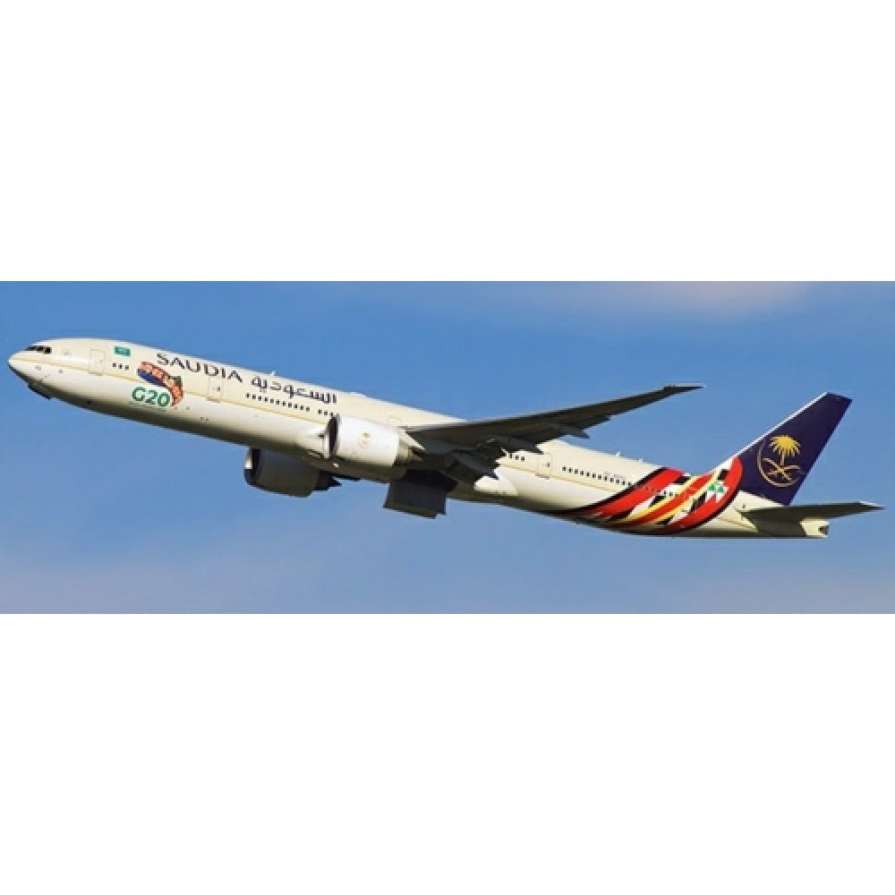 Available to Order – Saudi Arabian Airlines Boeing 777-300(er) G20 Livery Flap Down Reg: HZ-AK42 with Antenna 1:400 Model (jc4463a) 1:400 JC Wings Model (JC4463A)
