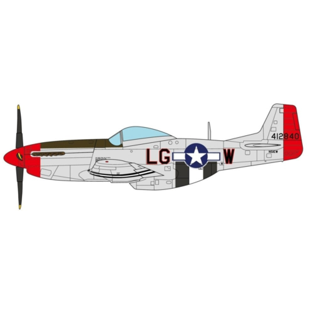 Available to Order – P-51D Mustang Top Gun 2 2022 1:72 Jc Wings Model (JCATC72008)