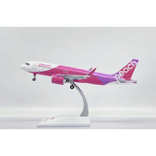 Available to Order – Peach Aviation Airbus A320neo Reg: Ja201p with Stand 1:200 Model (jcew232n005) 1:200 JC Wings Model (JCEW232N005)