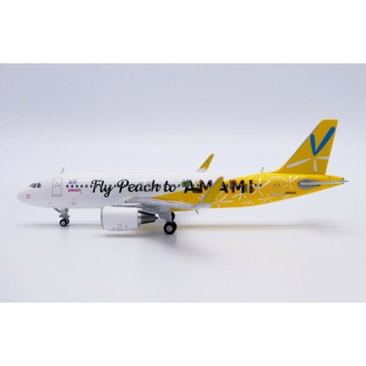 Available to Order – Peach Aviation Airbus A320 Fly Peach to Amami Reg: Ja08va with Antenna 1:400 Jc Wings Model (JCEW4320014)
