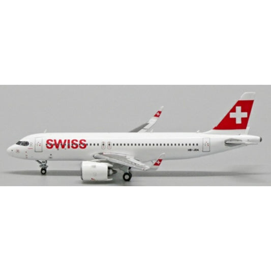 THIS ITEM IS AVAILABLE TO ORDER FROM OUR SUPPLIER - 1:400 JC WINGS JCEW432N003 SWISS AIRBUS A320NEO REG: HB-JDA WITH ANTENNA