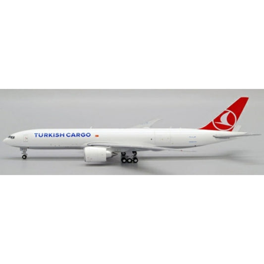 THIS ITEM IS AVAILABLE TO ORDER FROM OUR SUPPLIER - 1:400 JC WINGS JCEW477L002 TURKISH CARGO BOEING 777-200LRF REG: TC-LJP WITH ANTENNA