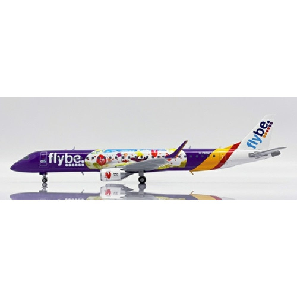 Available to Order – Flybe Embraer ERJ-195LR Kids and Teens Reg: G-FBEM with Stand 1:200 Jc Wings Model (JCLH2293)