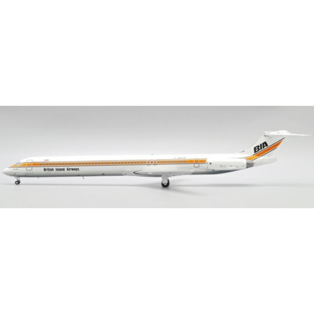 Available to Order – British Island Airways Mcdonnell Douglas MD-83 Reg: G-BNSA with Stand 1:200 Jc Wings Model (JCLH2322)