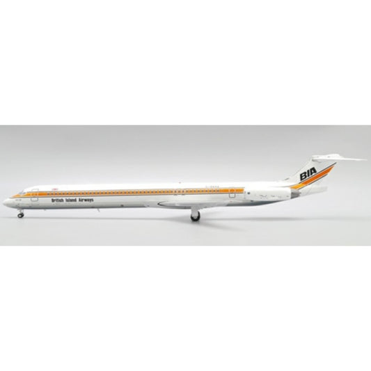 Available To Order – British Island Airways Mcdonnell Douglas MD-83 Reg: G-BNSA with Stand 1:200 Jc Wings Model (JCLH2322)
