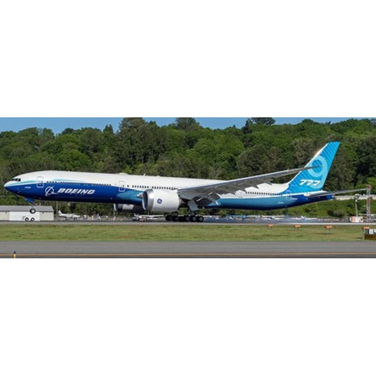 Available To Order – Boeing Company Boeing 777-9x (house Color) Folded Version Reg: N779xx with Antenna 1:400 Jc Wings Model (JCLH4161X)