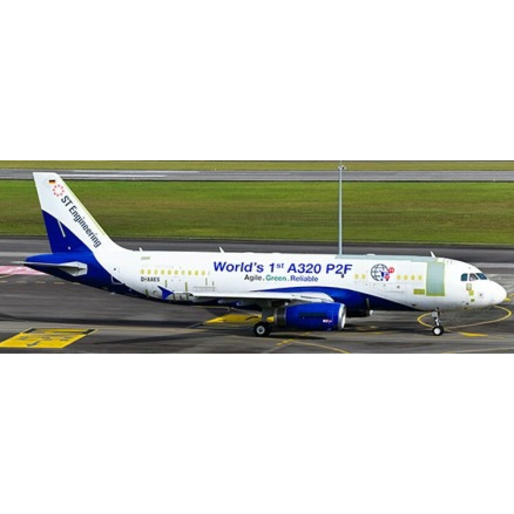 Available to Order – Airbus A320(p2f) Worlds 1st A320 Reg D-AAES with Antenna 1:400 Jc Wings Model (JCLH4279)