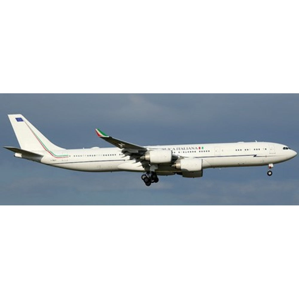 Available to Order – Italy Air Force Airbus A340-500 Reg: I-TALY with Antenna 1:400 Jc Wings Model (JCLH4306)