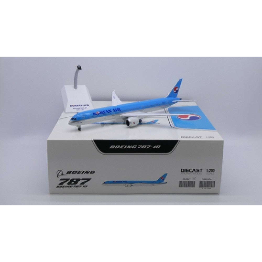 Available to Order – Korean Air Boeing 787-10 Dreamliner Reg: Hl8515 with Stand 1:200 Jc Wings Model (JCSA2069)