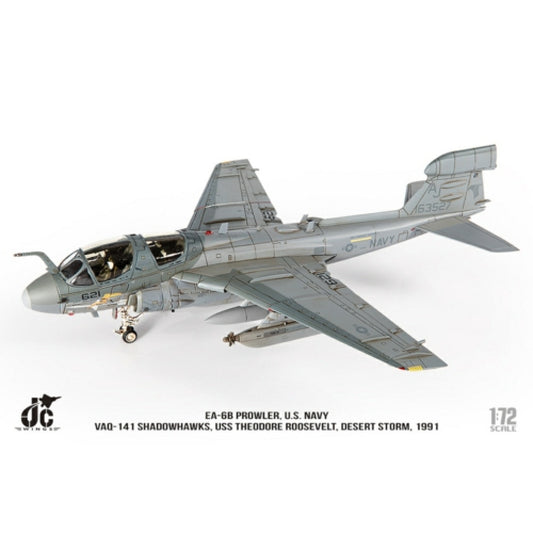 Available To Order – JCW72EA6B010 - 1:72 EA-6B PROWLER U.S. NAVY VAQ-141 SHADOWHAWKS, DESERT STORM, 1991 JC WINGS Model (JCW72EA6B010)