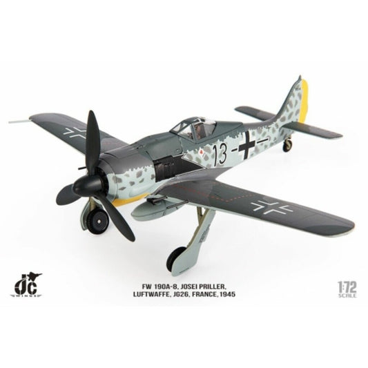 THIS ITEM IS AVAILABLE TO ORDER FROM OUR SUPPLIER - 1:72 JC WINGS JCW72FW190003 FW 190A-8 LUFTWAFFE, JG26, FRANCE, 1945