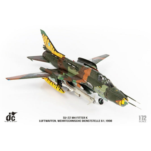 THIS ITEM IS AVAILABLE TO ORDER FROM OUR SUPPLIER - 1:72 JC WINGS JCW72SU20004 SU-22 M4 FITTER K LUFTWAFFEN, WEHRTECHNISCHE DIENSTSTELLE 61,1998