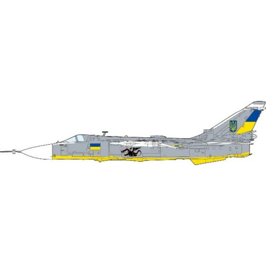 THIS ITEM IS AVAILABLE TO ORDER FROM OUR SUPPLIER - 1:72 JC WINGS JCW72SU24001 SU-24M FENCER-D UKRAINE AIR FORCES, UKRAINE WAR, 2023