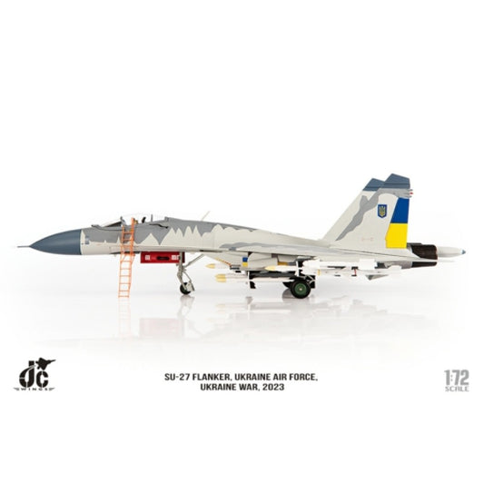 Available to Order – SU-27 Flanker Ukraine Air Force, Ukraine War,2023 1:72 Jc Wings Model (JCW72SU27016)
